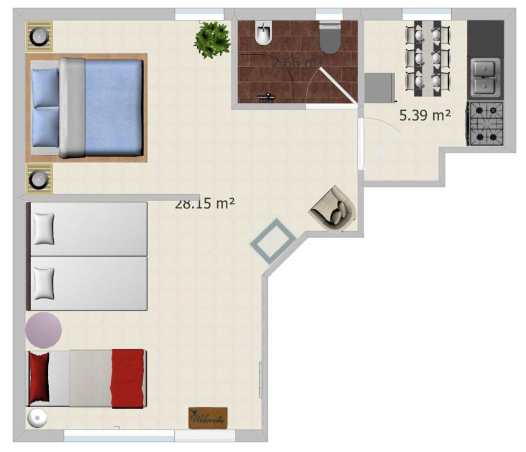 Gemuetliches J&L Apartment Nahe Des Hauptbahnhofes Baden-Baden Luaran gambar